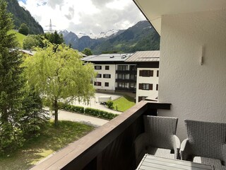 Aussicht vom Balkon