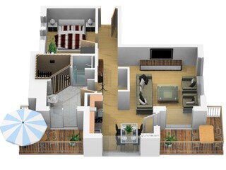 Grundriss  App. Typ 4
