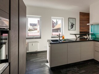 Wohn-/Essbereich mit offener Küche