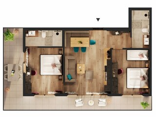 Grundriss Swiss Suite