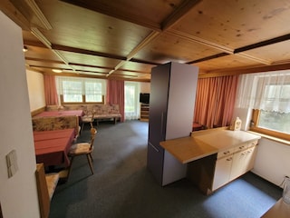 Sitzecke Gartenwohnung