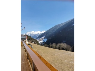 Ausblick Terrasse Richtung Landeck