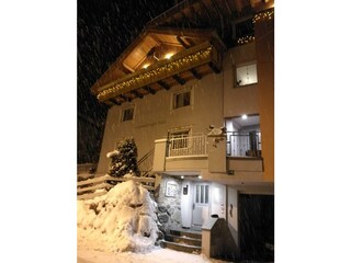 Hausansicht Winter