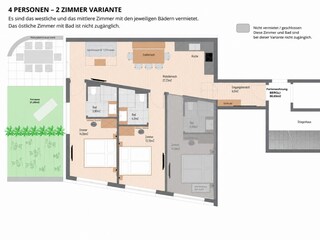 Grundriss 4-5 Personen