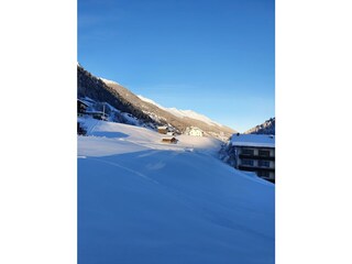 Blick von Hausrückseite in Richtung Osten