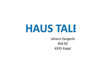 Talblick