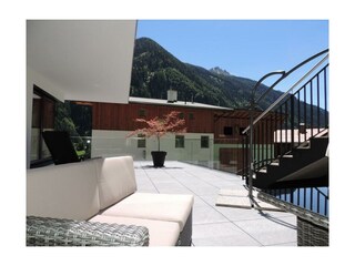 Terrasse Aussicht Süd