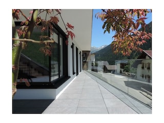 Terrasse Aussicht Südost