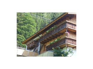 Abendlaues Balkongeflüster