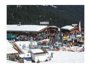Unsere Skihütte Bock-Alm im Skigebiet Kappl