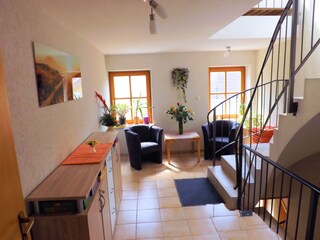 Flurbereich erste und zweite Etage