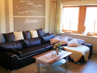 Große Leder Couch