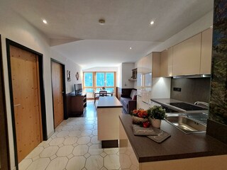 Ferienhaus Spiss Wohnung B Wohnraum