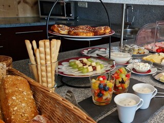 Ferienhaus Spiss Früchstücksbuffet