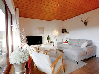 Wohnbereich - Fewo Schöner Ausblick***