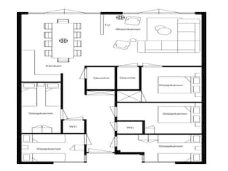 Vakantiehuis Terwolde Grondplan 15