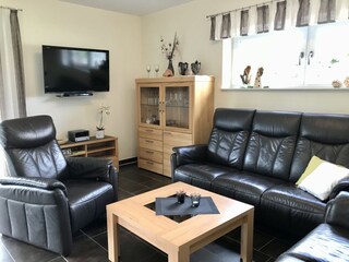 Sitzecke mit LCD-TV