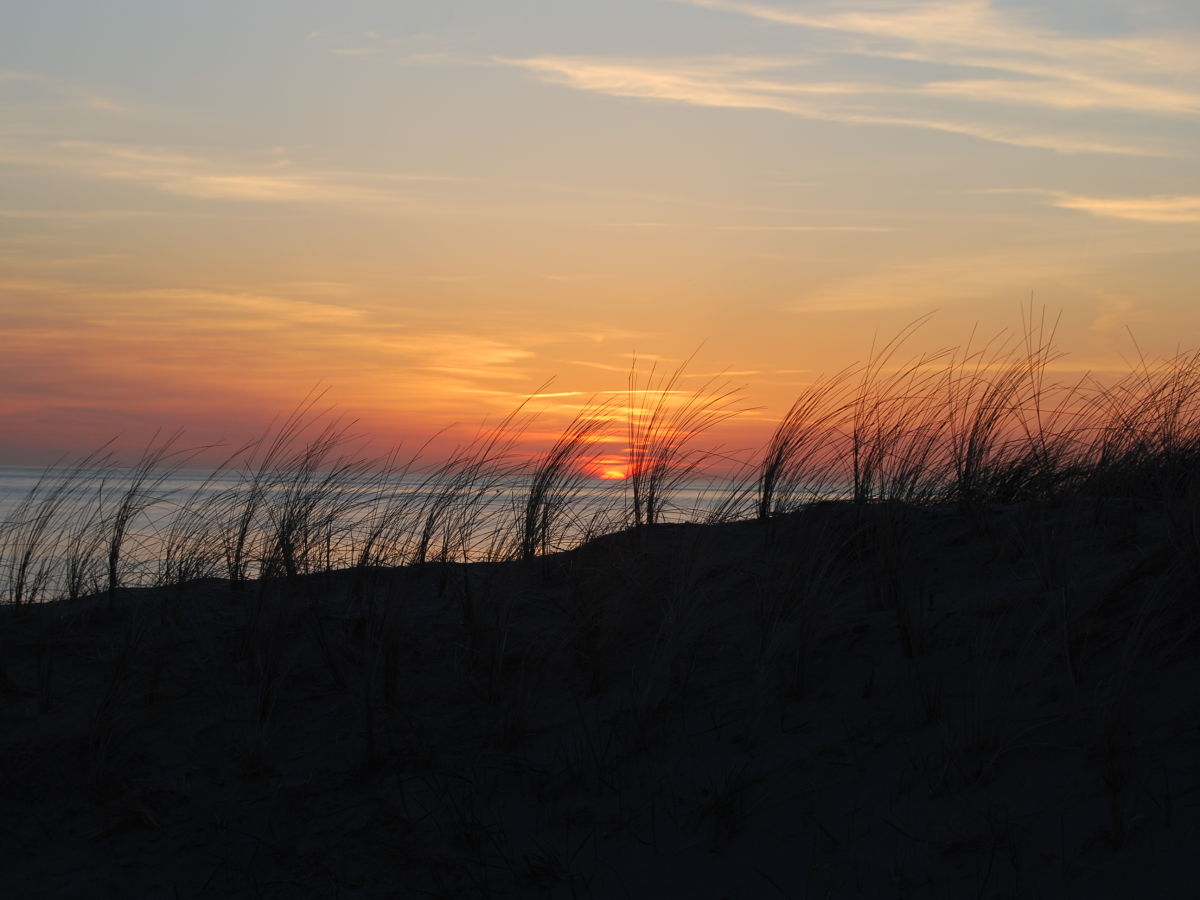 Tagesanbruch am Strand