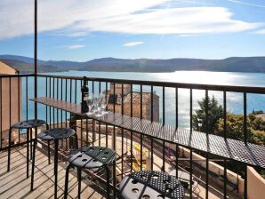 Maison de vacances Maison de village avec vue panoramique sur le lac, Sainte-Croix-du-Verdon - Bauduen - image1