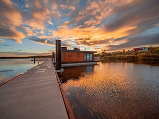 Huisboot Boxberg (Oberlausitz) Buitenaudio-opname 8