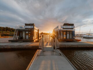 Huisboot Boxberg (Oberlausitz) Buitenaudio-opname 3