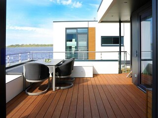 Hausboot Ribnitz-Damgarten Außenaufnahme 6