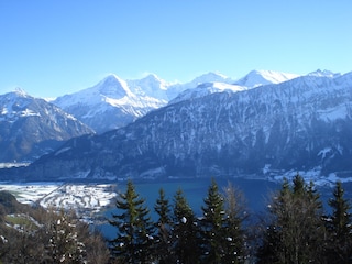 Aussicht vom Balkon