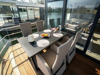 Hausboot Boffzen Außenaufnahme 2