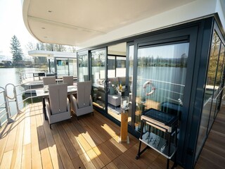 Hausboot Boffzen Außenaufnahme 4