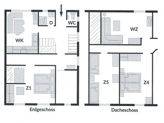 Holiday apartment Raggal Floor Plan 33