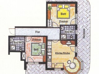 Appartement Neustift im Stubaital Grondplan 19