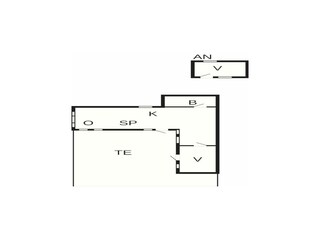 Vakantiehuis Vig Grondplan 43