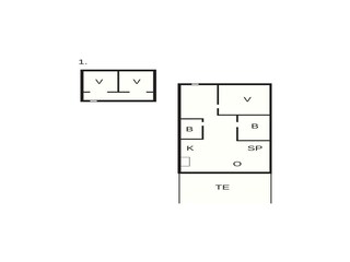Maison de vacances Tranum Strand Plan d'étage 34