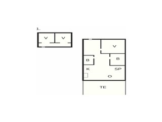 Maison de vacances Tranum Strand Plan d'étage 33