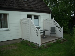 Neue Terrasse zum Garten