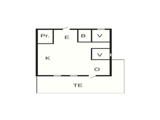 Maison de vacances Fjellerup Strand Plan d'étage 3