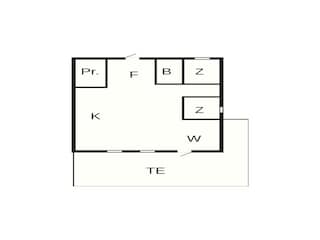 Ferienhaus Fjellerup Strand Grundriss 40