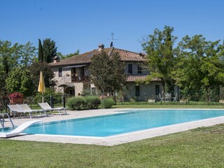 View from swimming pool