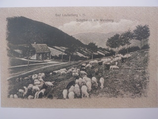 Unser Haus um 1900 (historische Postkarte)