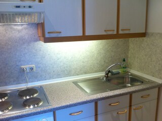 Kochnische mit Geschirrspüler