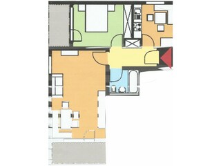 Appartamento per vacanze Ellmau Pianta del piano 31