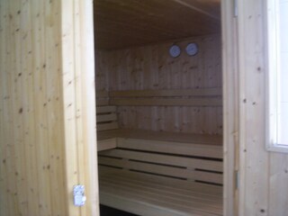 Sauna im Keller