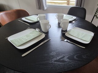 Enjoy a cozy breakfast or a relaxing dinner.