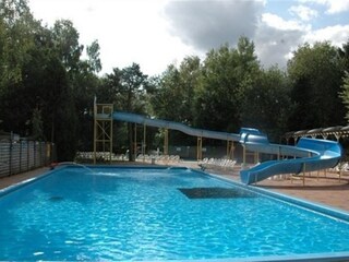 Splashing fun for all ages in the heated outdoor pool.