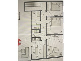 Vakantieappartement Bad Sachsa Grondplan 24