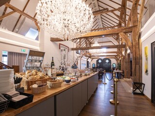 historische Tenne Café Gut Heidefeld