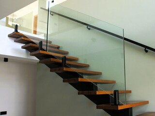 Internal staircase to the garden level