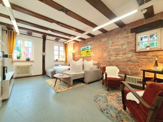 Bequeme Doppelschlafcouch für 5. und 6. Gast