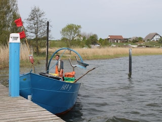 nach Fischfang am Balmer See