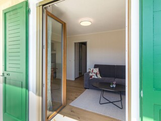 Blick zum Wohnraum